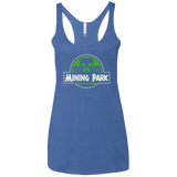 T-Shirts Vintage Royal / X-Small Mining Park Women's Triblend Racerback Tank