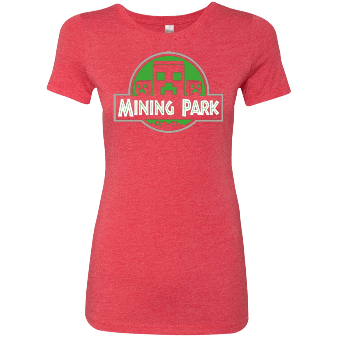 T-Shirts Vintage Red / Small Mining Park Women's Triblend T-Shirt