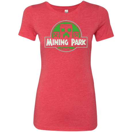 T-Shirts Vintage Red / Small Mining Park Women's Triblend T-Shirt