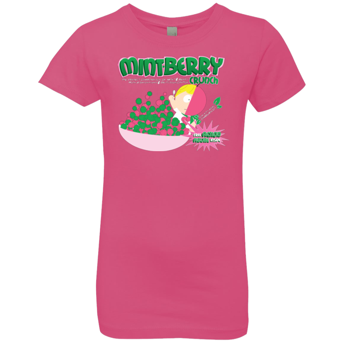 T-Shirts Hot Pink / YXS Mintberry Crunch Girls Premium T-Shirt