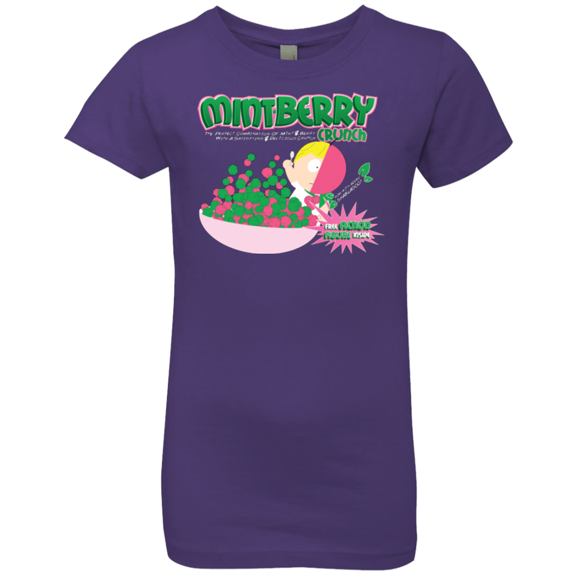 T-Shirts Purple Rush / YXS Mintberry Crunch Girls Premium T-Shirt