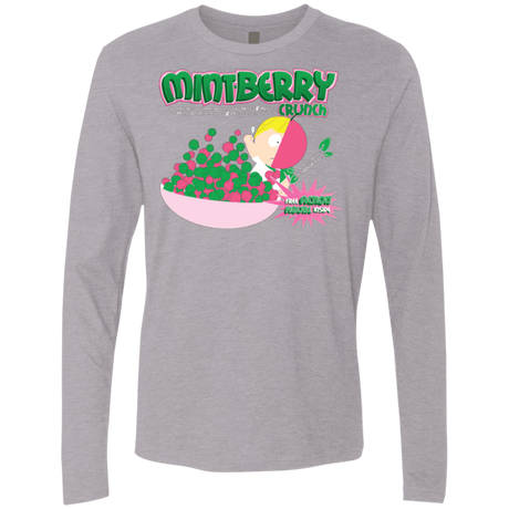 T-Shirts Heather Grey / Small Mintberry Crunch Men's Premium Long Sleeve