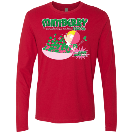 T-Shirts Red / Small Mintberry Crunch Men's Premium Long Sleeve