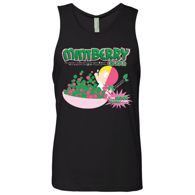 T-Shirts Black / Small Mintberry Crunch Men's Premium Tank Top