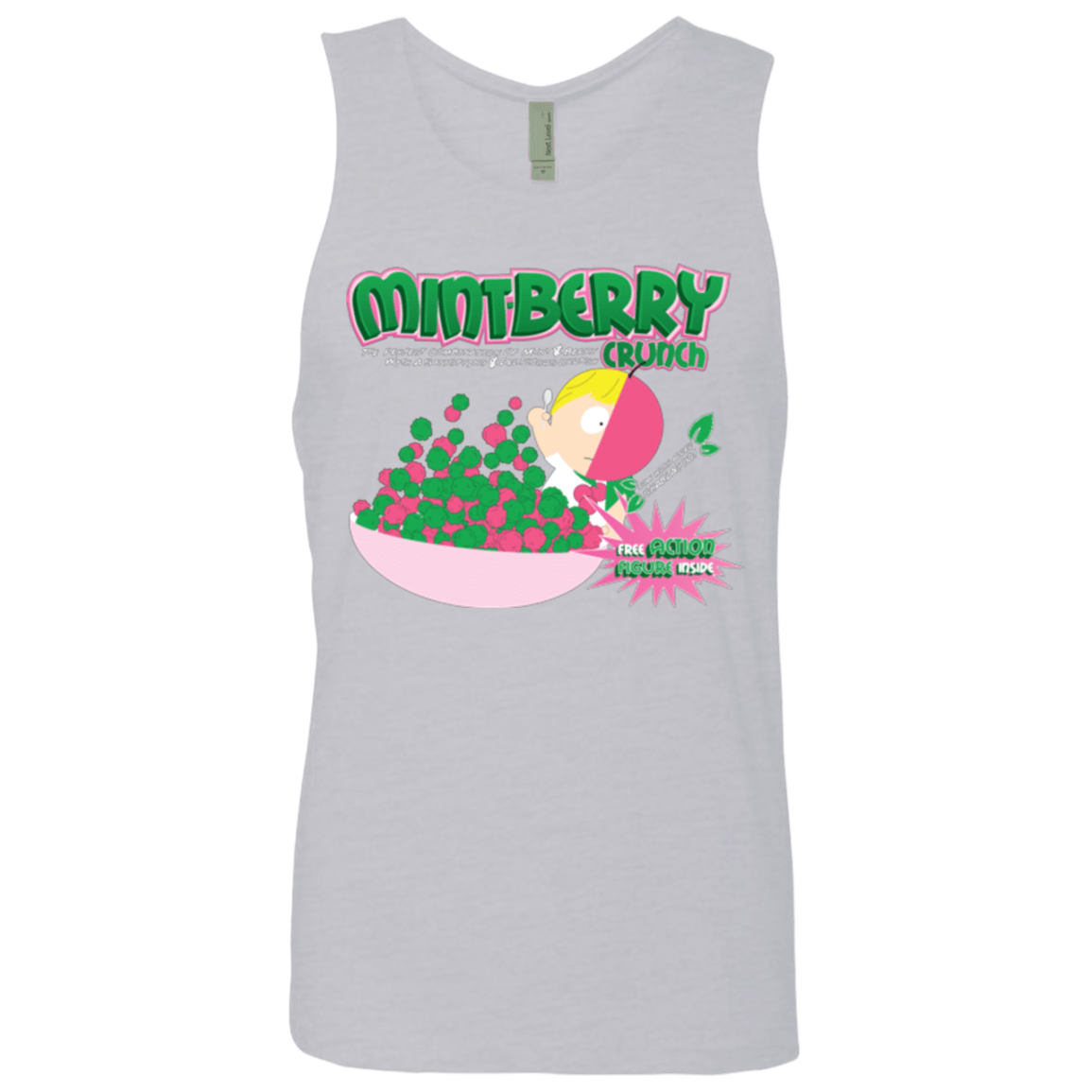 T-Shirts Heather Grey / Small Mintberry Crunch Men's Premium Tank Top