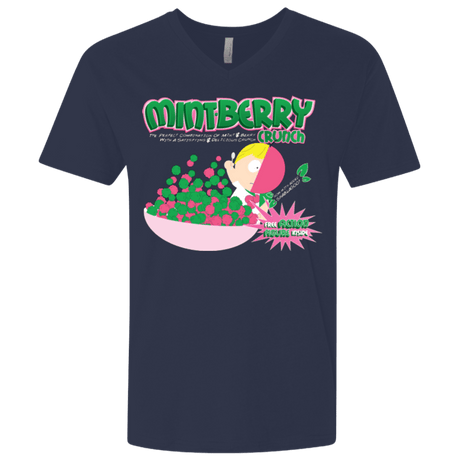 T-Shirts Midnight Navy / X-Small Mintberry Crunch Men's Premium V-Neck