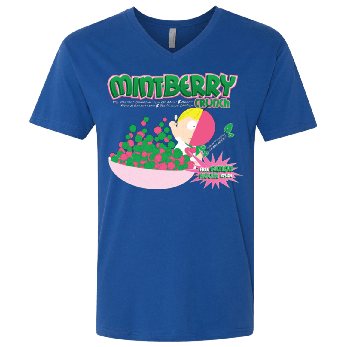 T-Shirts Royal / X-Small Mintberry Crunch Men's Premium V-Neck