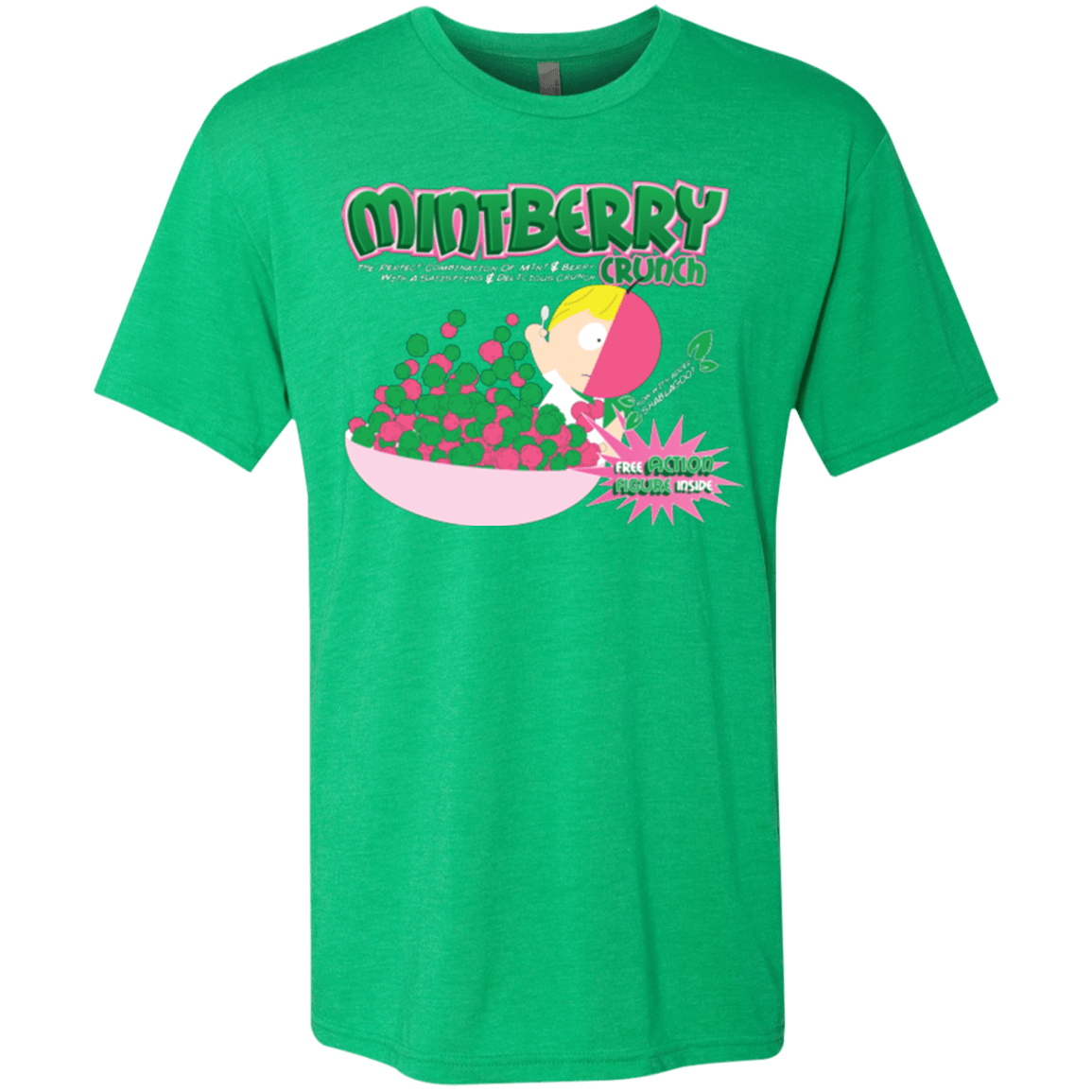 T-Shirts Envy / Small Mintberry Crunch Men's Triblend T-Shirt