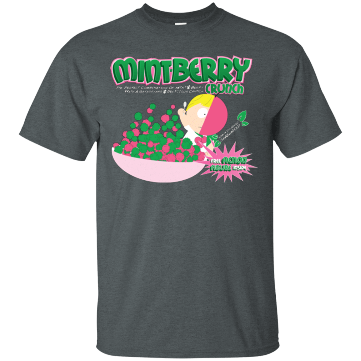 T-Shirts Dark Heather / Small Mintberry Crunch T-Shirt