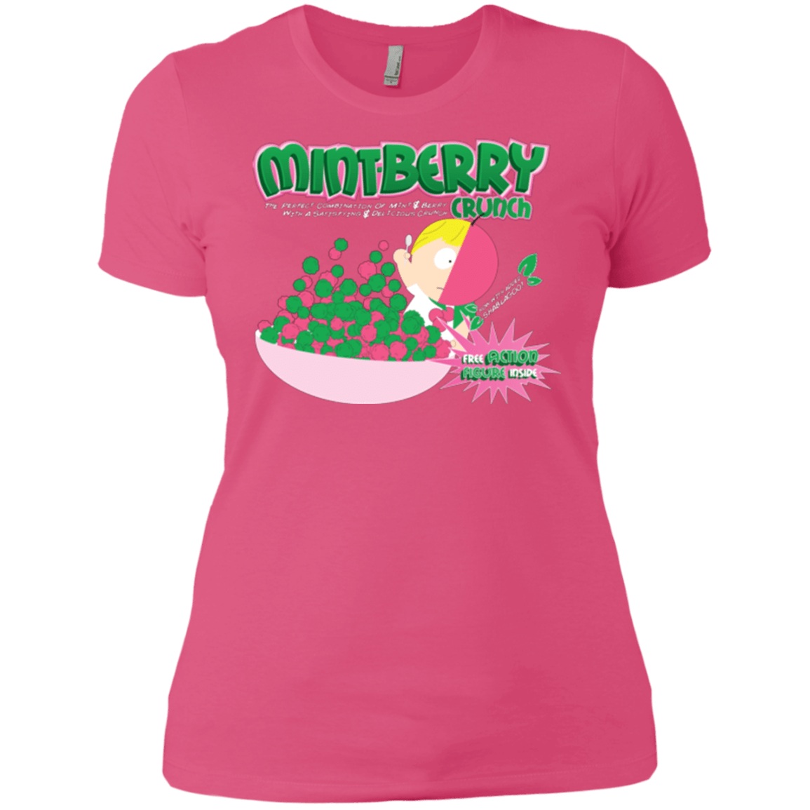 T-Shirts Hot Pink / X-Small Mintberry Crunch Women's Premium T-Shirt