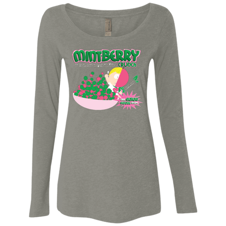 T-Shirts Venetian Grey / Small Mintberry Crunch Women's Triblend Long Sleeve Shirt