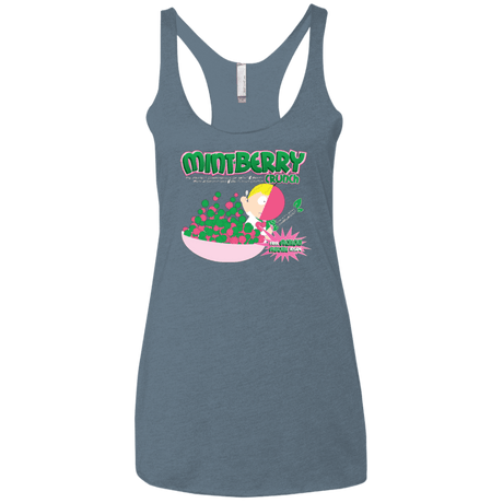 T-Shirts Indigo / X-Small Mintberry Crunch Women's Triblend Racerback Tank