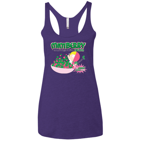 T-Shirts Purple / X-Small Mintberry Crunch Women's Triblend Racerback Tank