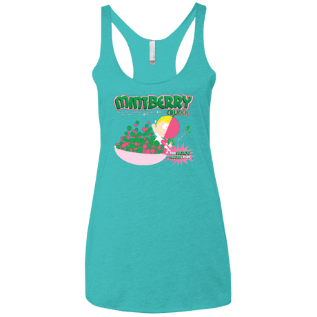 T-Shirts Tahiti Blue / X-Small Mintberry Crunch Women's Triblend Racerback Tank