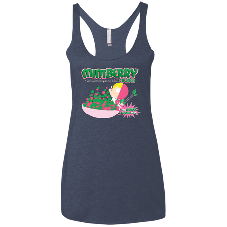 Mintberry Crunch Women's Triblend Racerback Tank