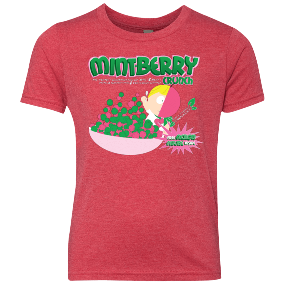 T-Shirts Vintage Red / YXS Mintberry Crunch Youth Triblend T-Shirt