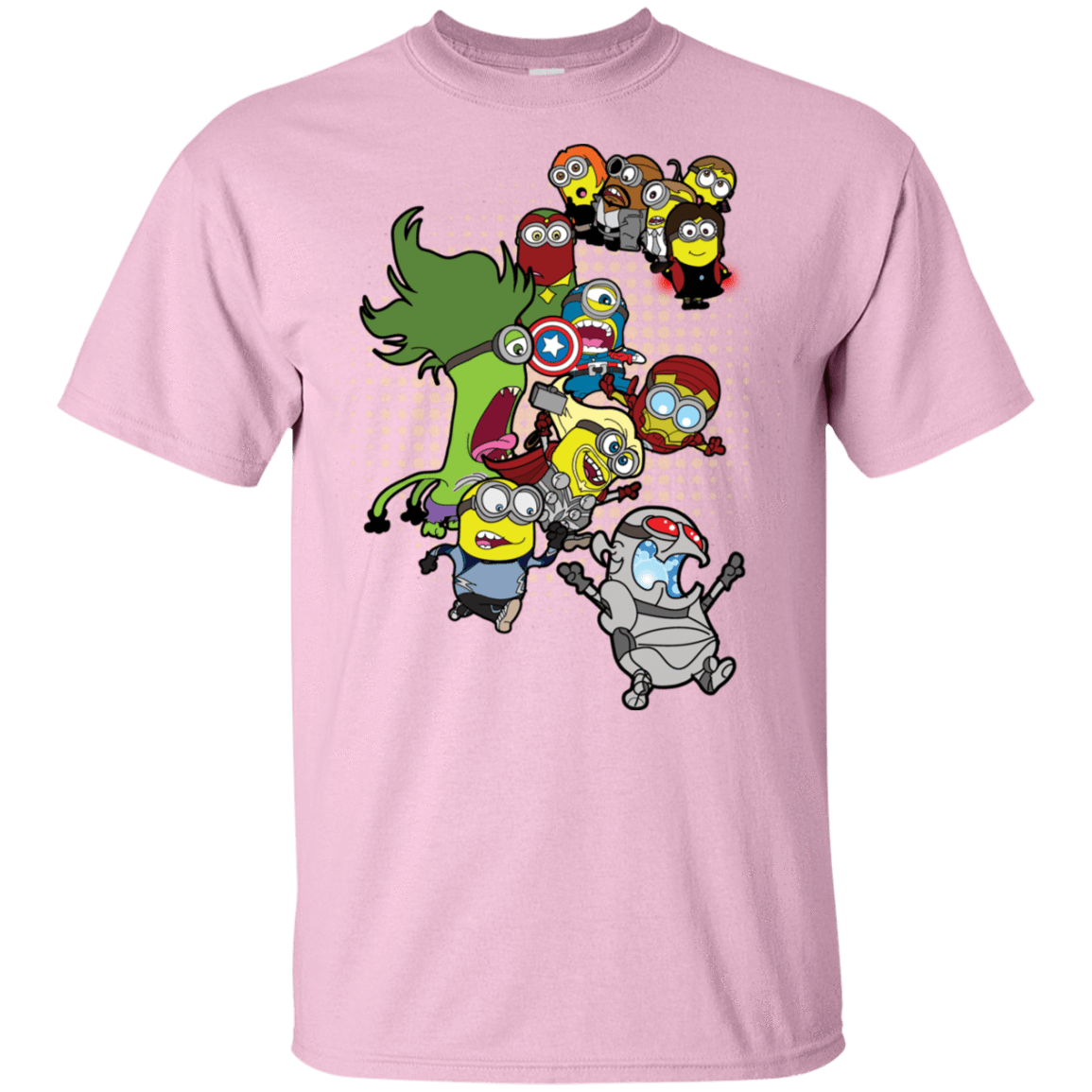 T-Shirts Light Pink / S Minvengers Age of Mintron T-Shirt