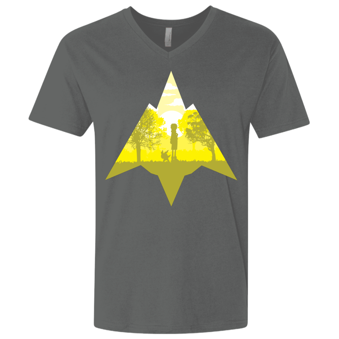 T-Shirts Heavy Metal / X-Small Miracles Men's Premium V-Neck