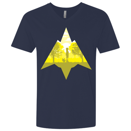 T-Shirts Midnight Navy / X-Small Miracles Men's Premium V-Neck