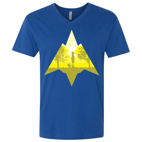 T-Shirts Royal / X-Small Miracles Men's Premium V-Neck