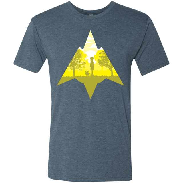 T-Shirts Indigo / S Miracles Men's Triblend T-Shirt