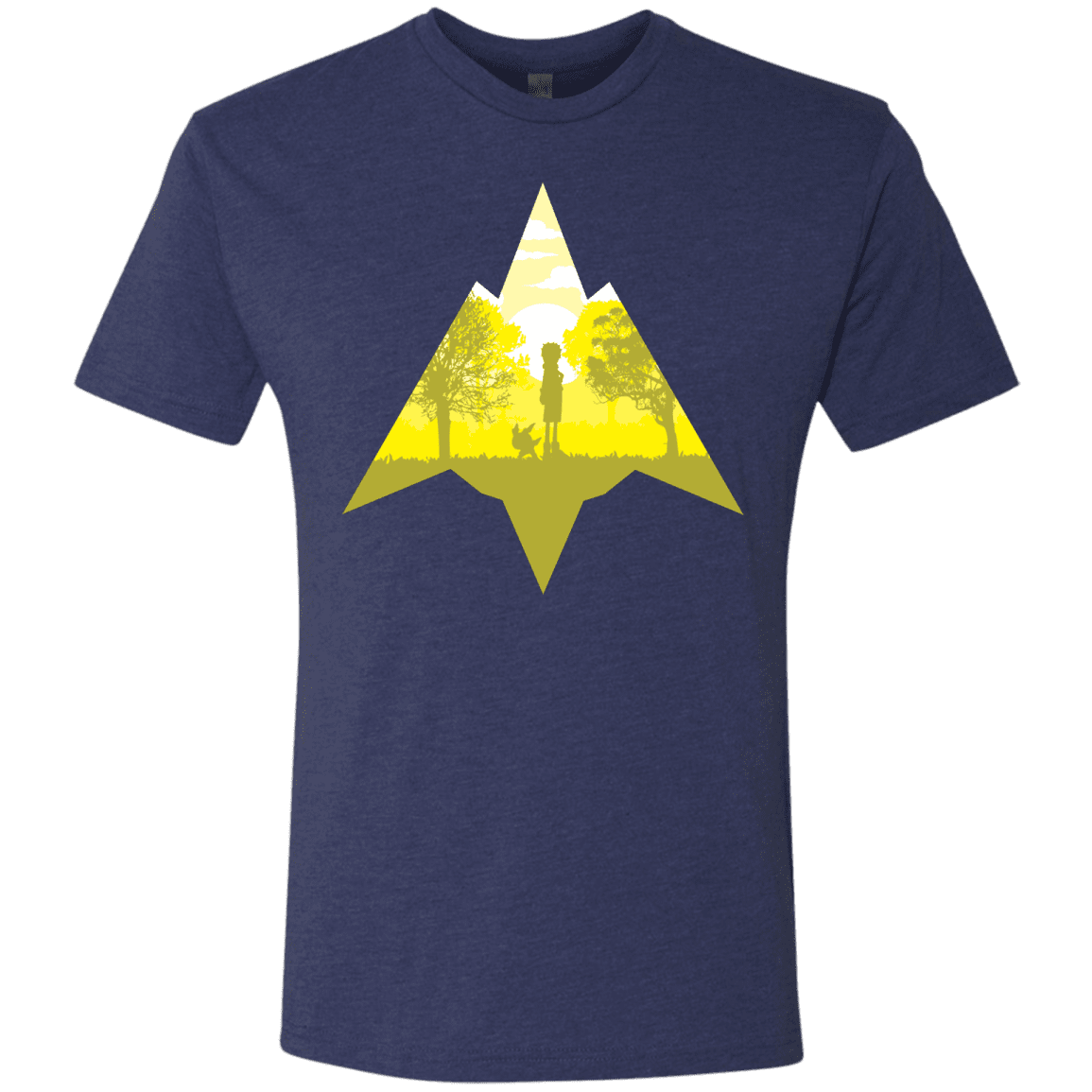 T-Shirts Vintage Navy / S Miracles Men's Triblend T-Shirt