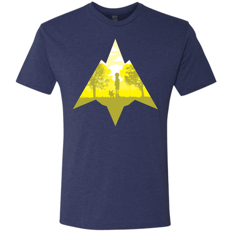 T-Shirts Vintage Navy / S Miracles Men's Triblend T-Shirt