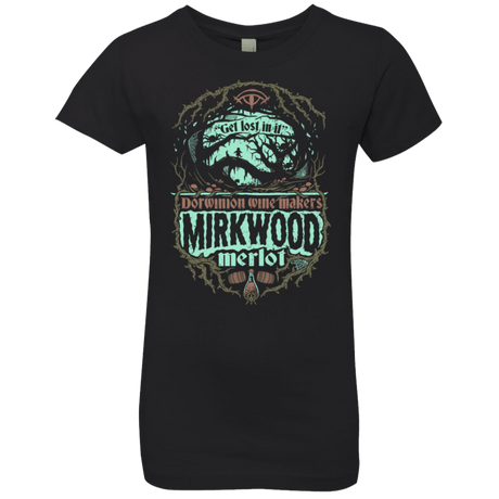 T-Shirts Black / YXS Mirkwood Merlot Girls Premium T-Shirt