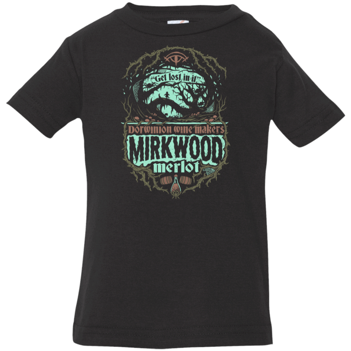 T-Shirts Black / 6 Months Mirkwood Merlot Infant Premium T-Shirt