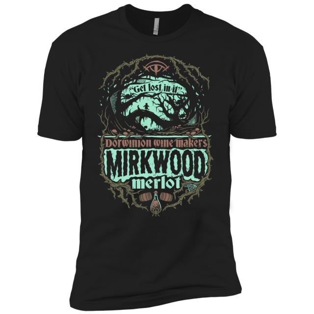 T-Shirts Black / X-Small Mirkwood Merlot Men's Premium T-Shirt