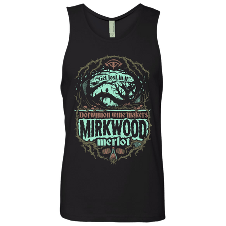 T-Shirts Black / S Mirkwood Merlot Men's Premium Tank Top