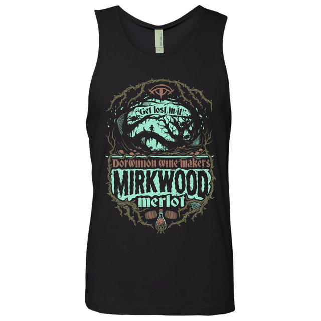 T-Shirts Black / S Mirkwood Merlot Men's Premium Tank Top