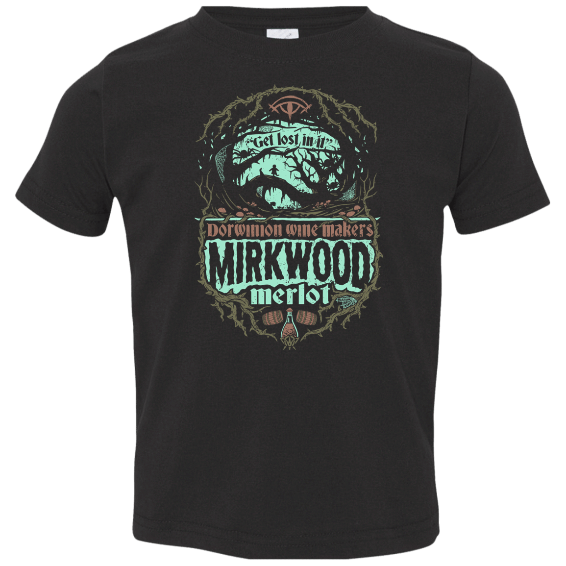 T-Shirts Black / 2T Mirkwood Merlot Toddler Premium T-Shirt