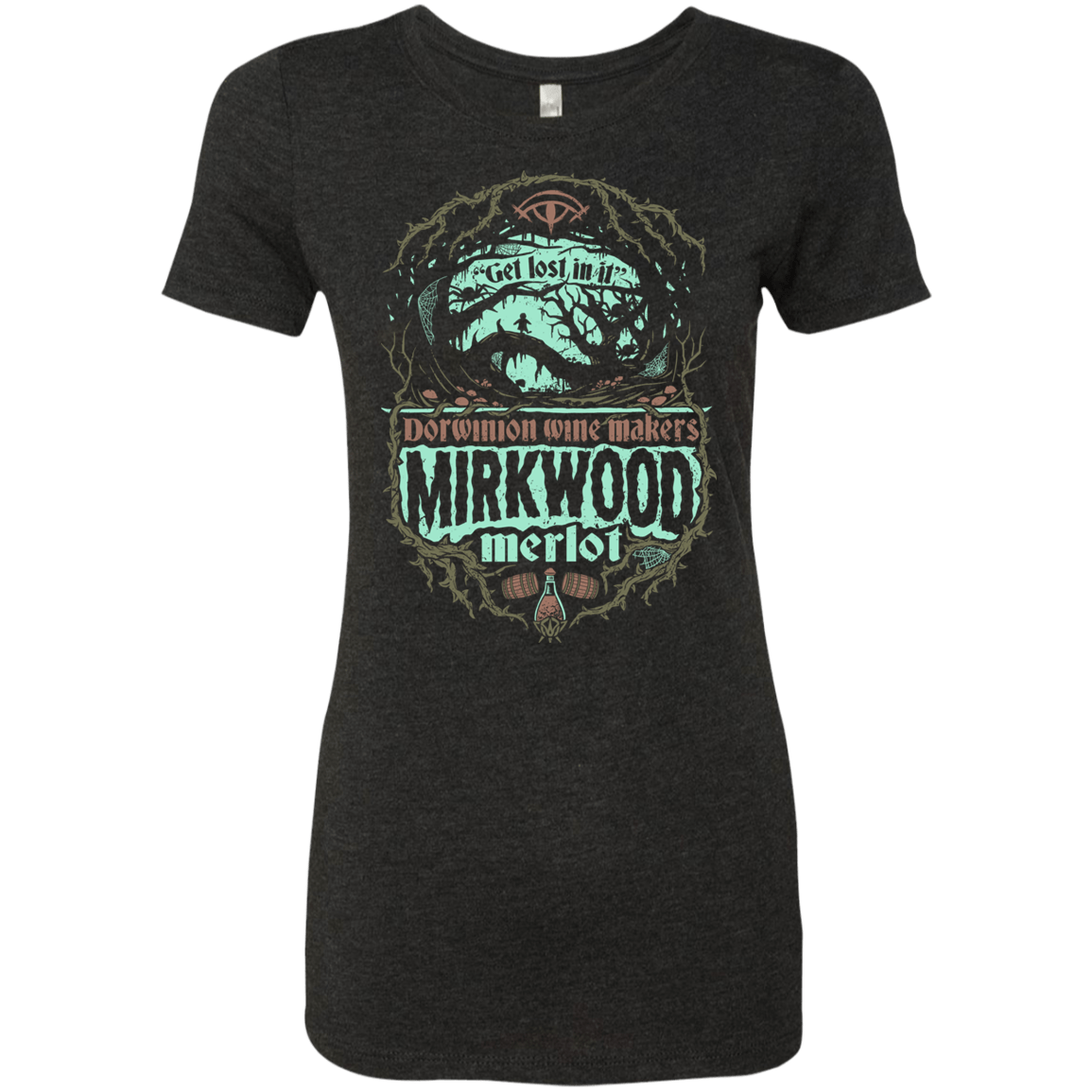 T-Shirts Vintage Black / S Mirkwood Merlot Women's Triblend T-Shirt
