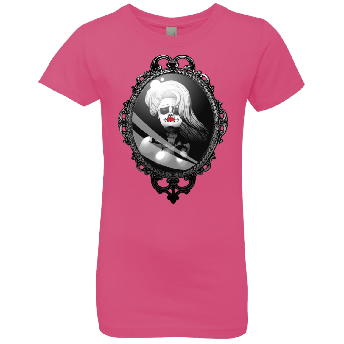 T-Shirts Hot Pink / YXS Mirror Girls Premium T-Shirt