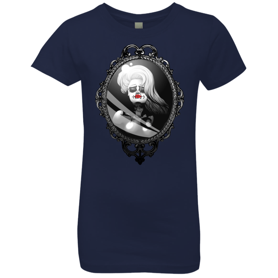 T-Shirts Midnight Navy / YXS Mirror Girls Premium T-Shirt