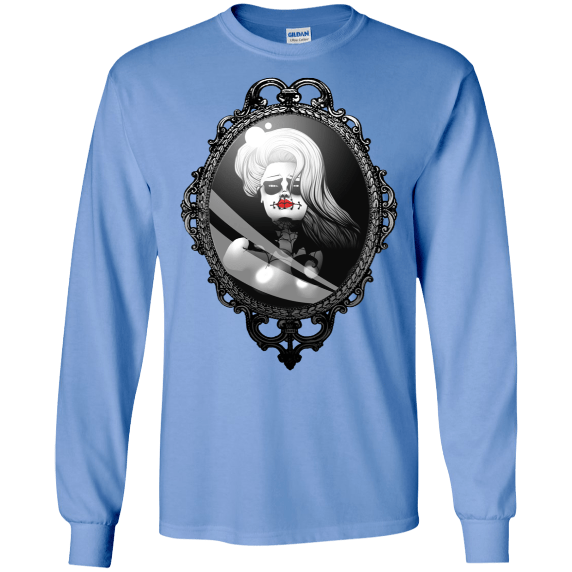 T-Shirts Carolina Blue / S Mirror Men's Long Sleeve T-Shirt