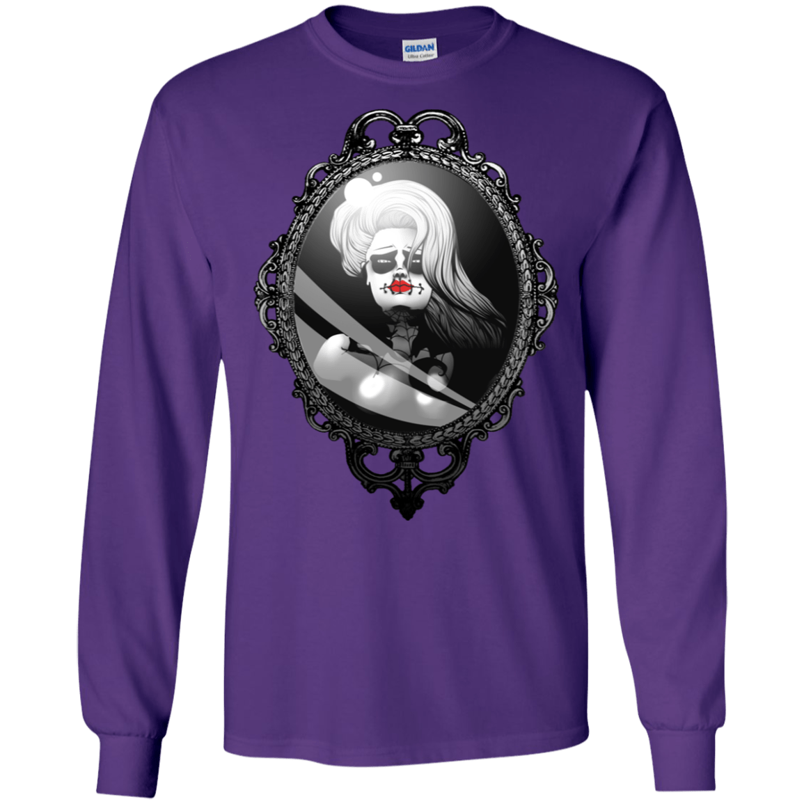 T-Shirts Purple / S Mirror Men's Long Sleeve T-Shirt