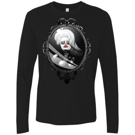 T-Shirts Black / S Mirror Men's Premium Long Sleeve