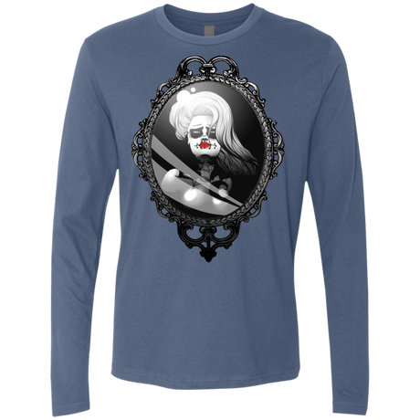 T-Shirts Indigo / S Mirror Men's Premium Long Sleeve