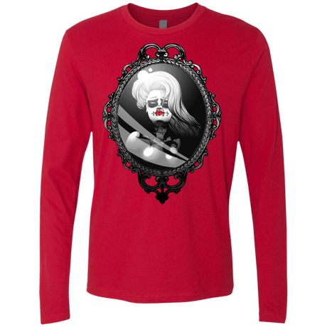 T-Shirts Red / S Mirror Men's Premium Long Sleeve