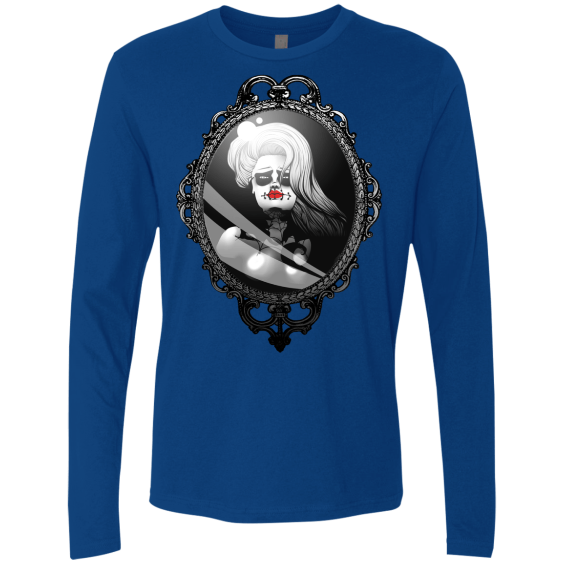 T-Shirts Royal / S Mirror Men's Premium Long Sleeve
