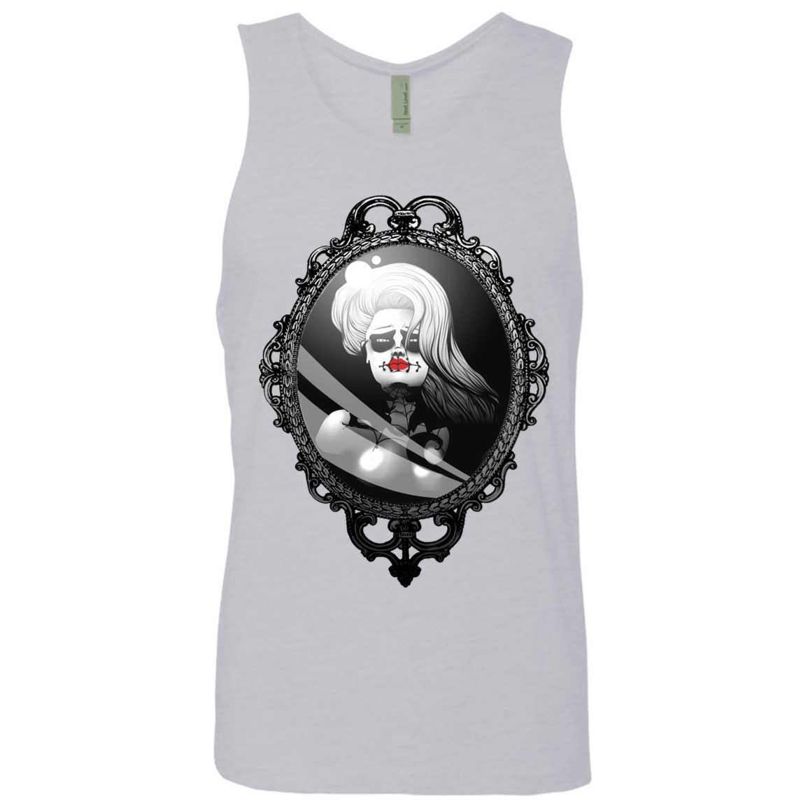 T-Shirts Heather Grey / S Mirror Men's Premium Tank Top