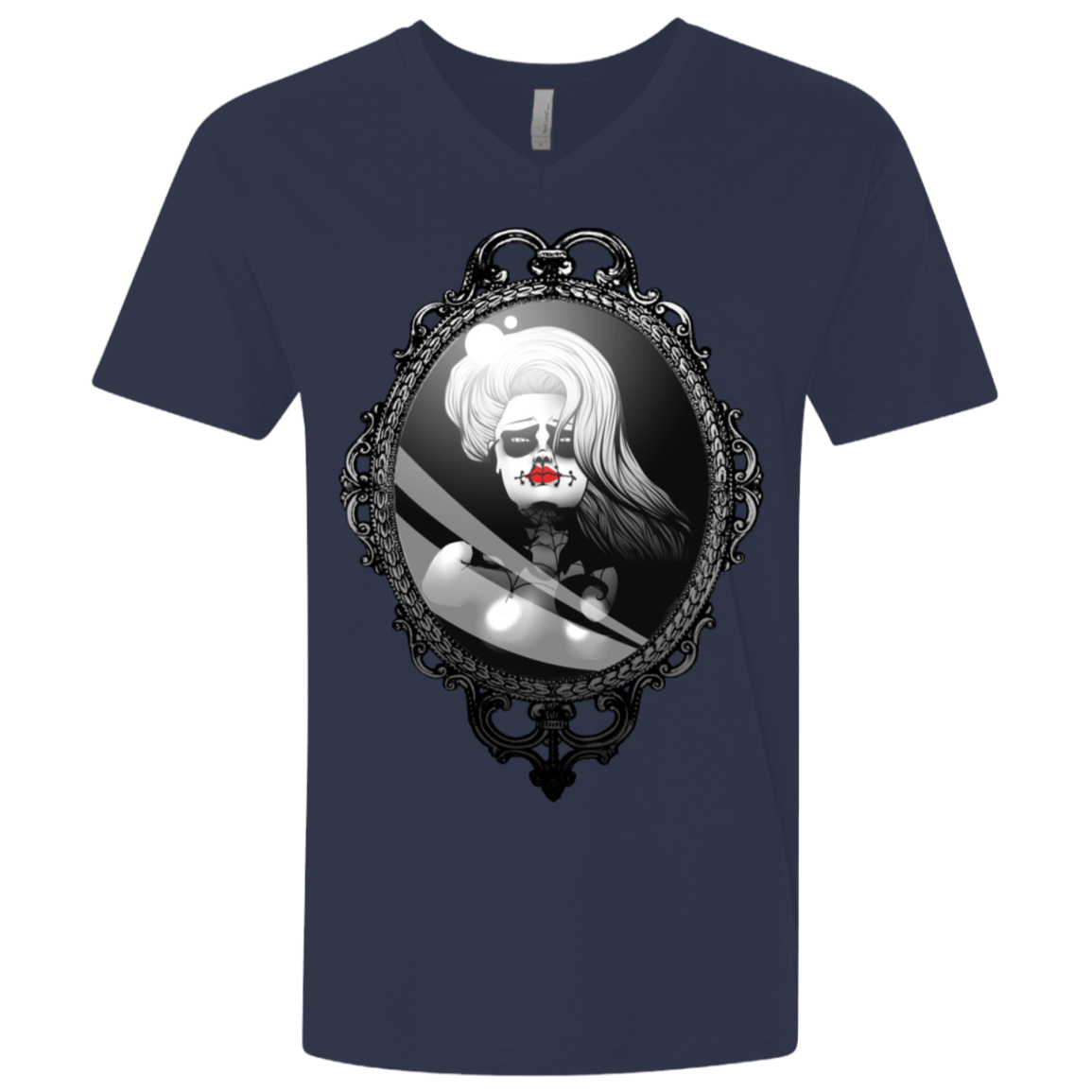 T-Shirts Midnight Navy / X-Small Mirror Men's Premium V-Neck
