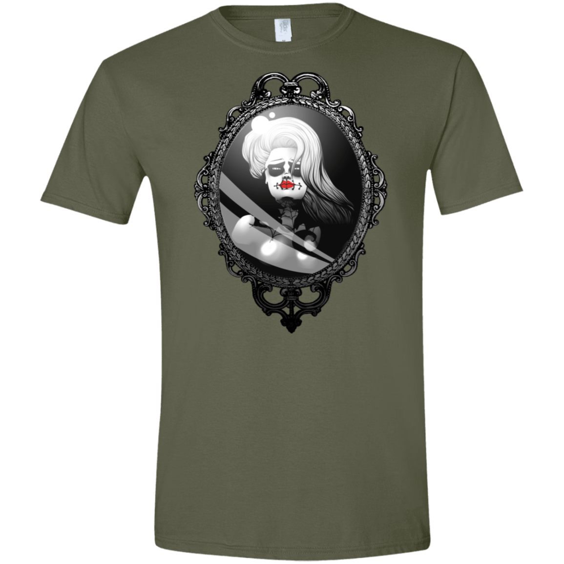 T-Shirts Military Green / S Mirror Men's Semi-Fitted Softstyle