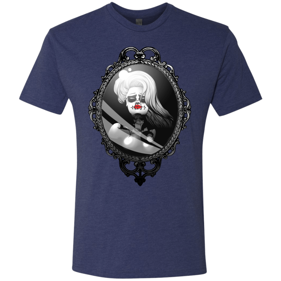 T-Shirts Vintage Navy / S Mirror Men's Triblend T-Shirt