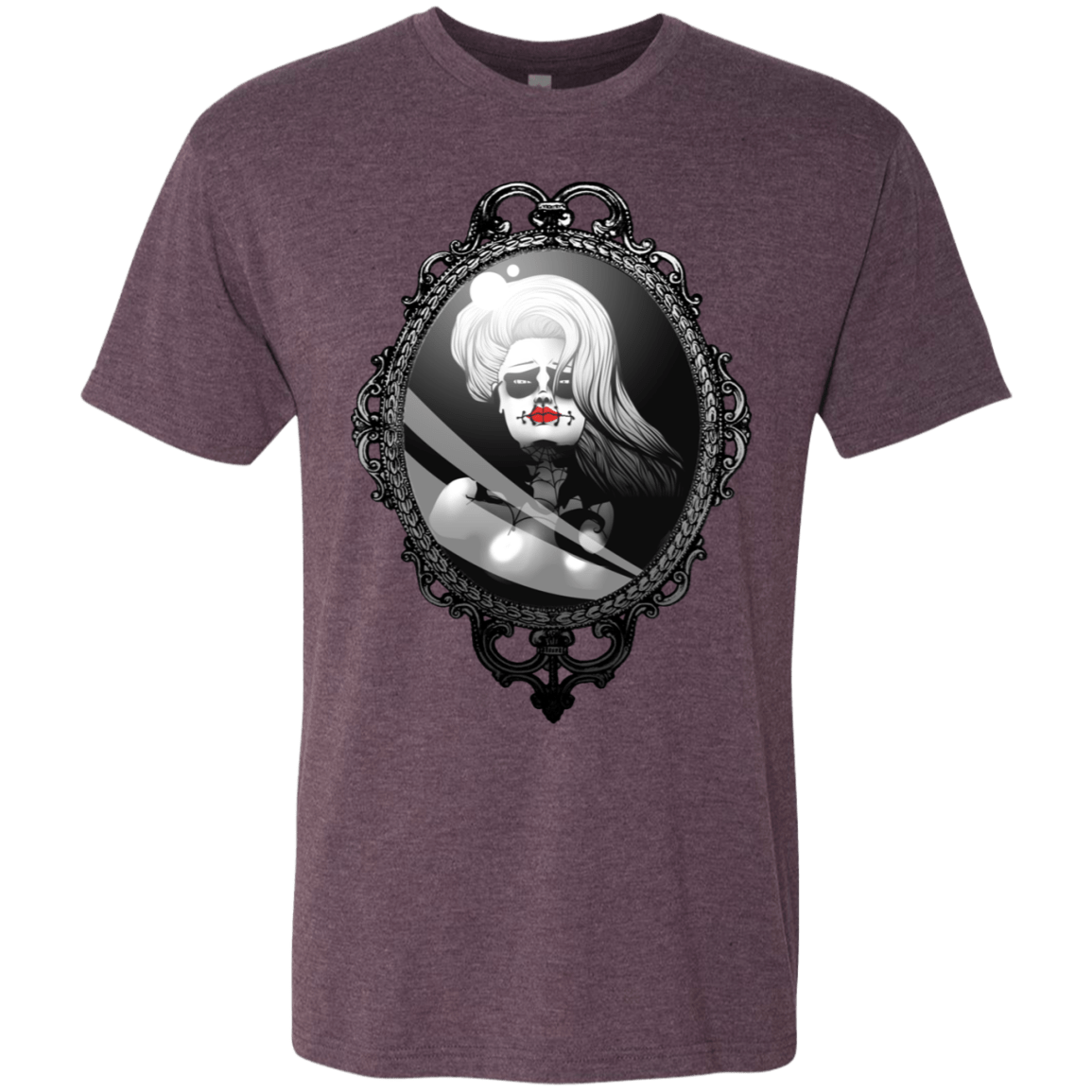 T-Shirts Vintage Purple / S Mirror Men's Triblend T-Shirt