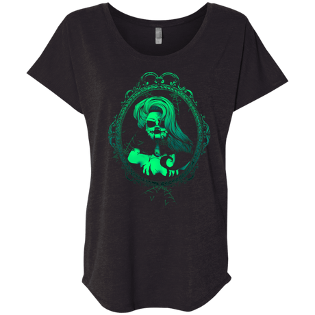 T-Shirts Vintage Black / X-Small Mirror Re Triblend Dolman Sleeve