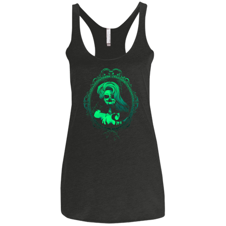 T-Shirts Vintage Black / X-Small Mirror Re Women's Triblend Racerback Tank