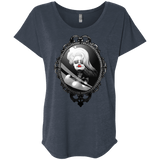 T-Shirts Vintage Navy / X-Small Mirror Triblend Dolman Sleeve